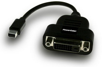 powerColor mini-DisplayPort DVI- D 